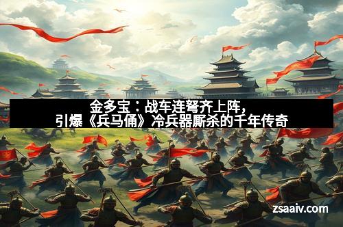 金多宝：战车连弩齐上阵，引爆《兵马俑》冷兵器厮杀的千年传奇